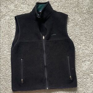 Patagonia Vintage Black Fleece Vest